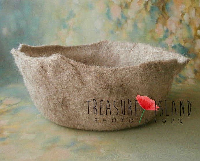 FELTED BOWL - melange