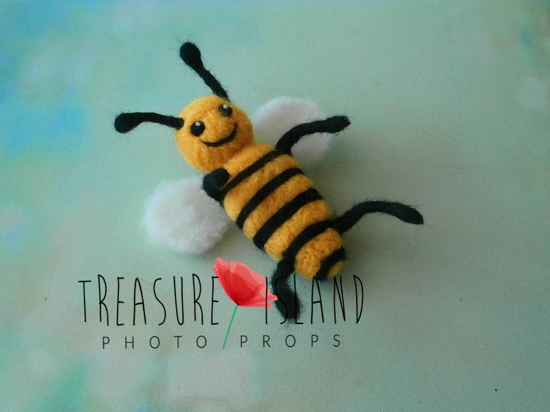 ✨BEE PROP✨ BEE felt animals felt animal NEEDLE animal NEEDLE animals