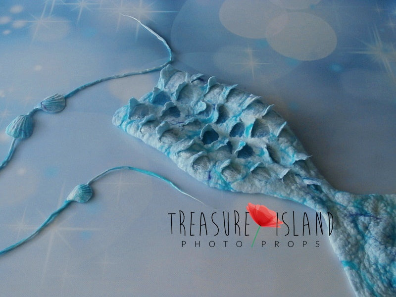 MERMAID SET ( Bra, Headband, Tail ) ✨MERMAID PROPS ✨