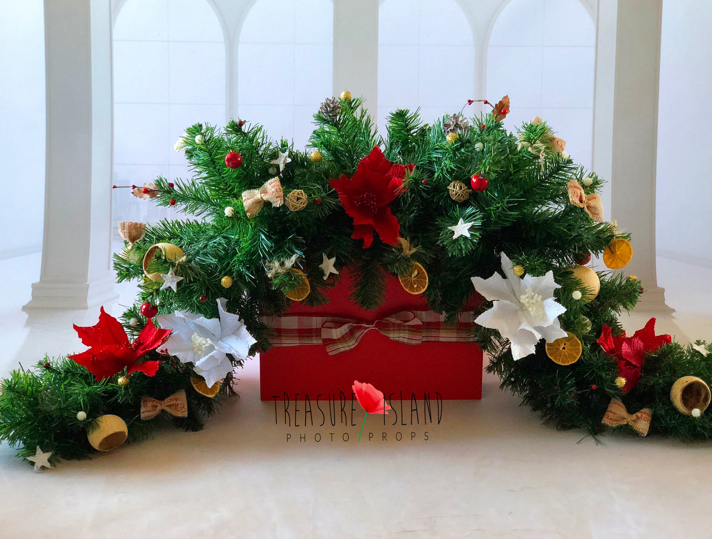 CHRISTMAS GARLAND - perfect for CHRISTMAS FIREPLACE