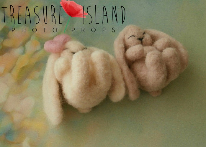 BUNNY felt animals felt animal NEEDLE animal NEEDLE animals