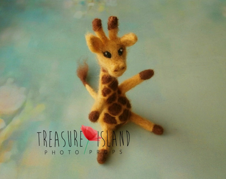 GIRAFFE felt animals felt animal NEEDLE animal NEEDLE animals ✨SAFARI animals