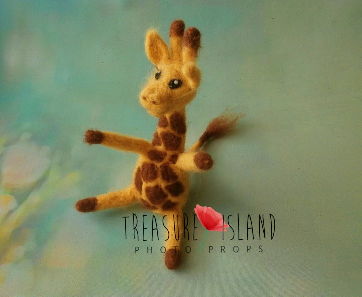 GIRAFFE felt animals felt animal NEEDLE animal NEEDLE animals ✨SAFARI animals